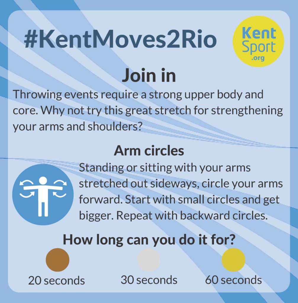 #KentMoves2Rio_Claire Harvey_Athletics_v1_activity snippet