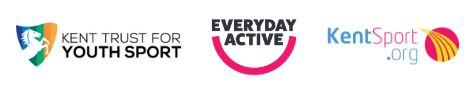 Kent Sport, Everyday Active and Kent Trust for Youth Sport logos